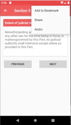 Arbitration and Conciliation A android App screenshot 5